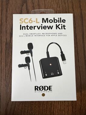 RØDE SC6-L Mobile Interview Kit - Black